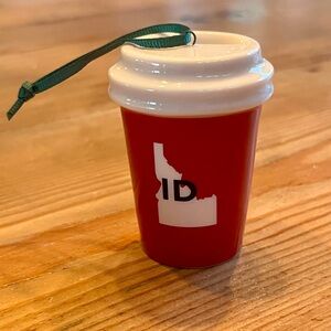 Starbucks Red Idaho Holiday Ornament